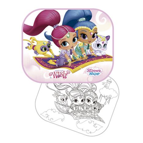 Shimmer & Shine UV Car Sun Shades (Pack of 2) £4.99